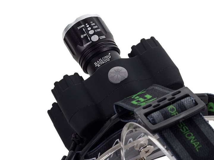 Mocna Latarka Czołowa Led Zoom Xml T6 Lampka Na Głowę Reflektor Czołówka 7 Kod producenta PL27