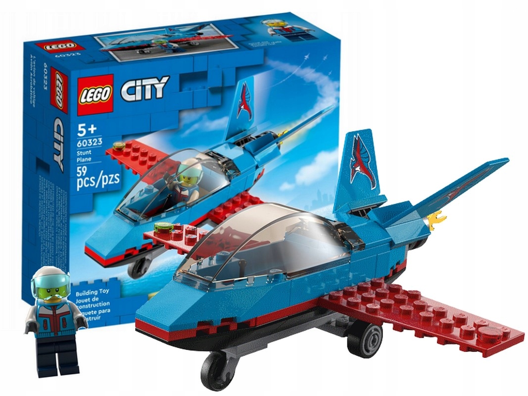 

Lego City 60323 Samolot Kaskaderski