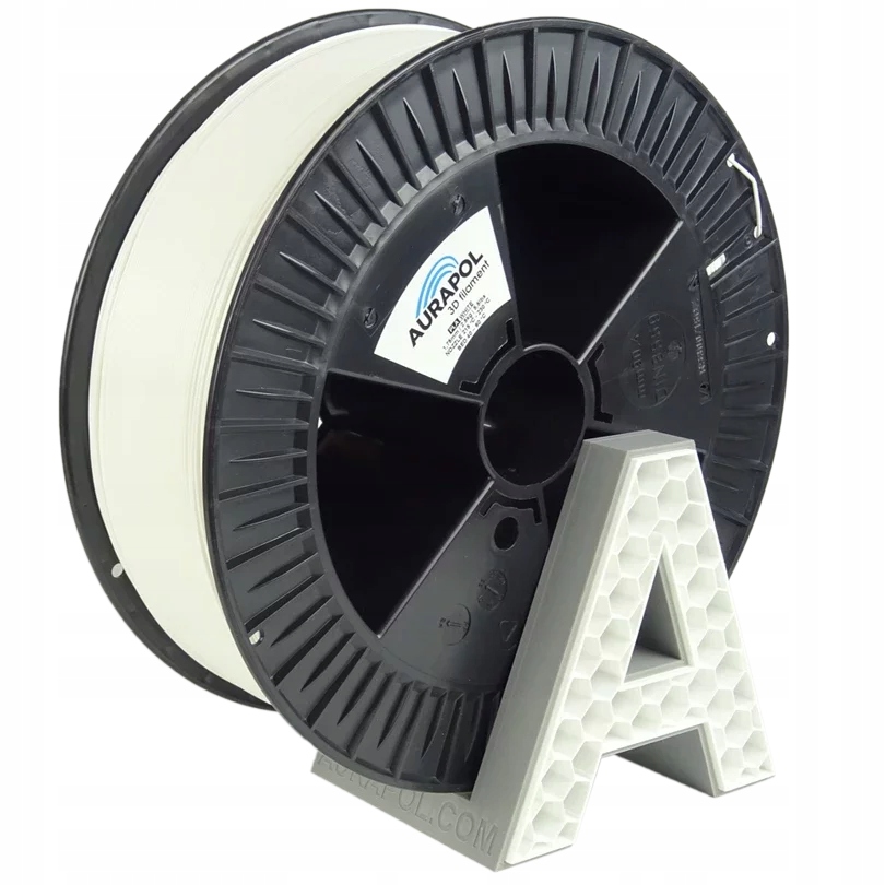 Filament Aurapol Pla HT110 3D High Temperature White Biely 2,5 kg 1,75 mm