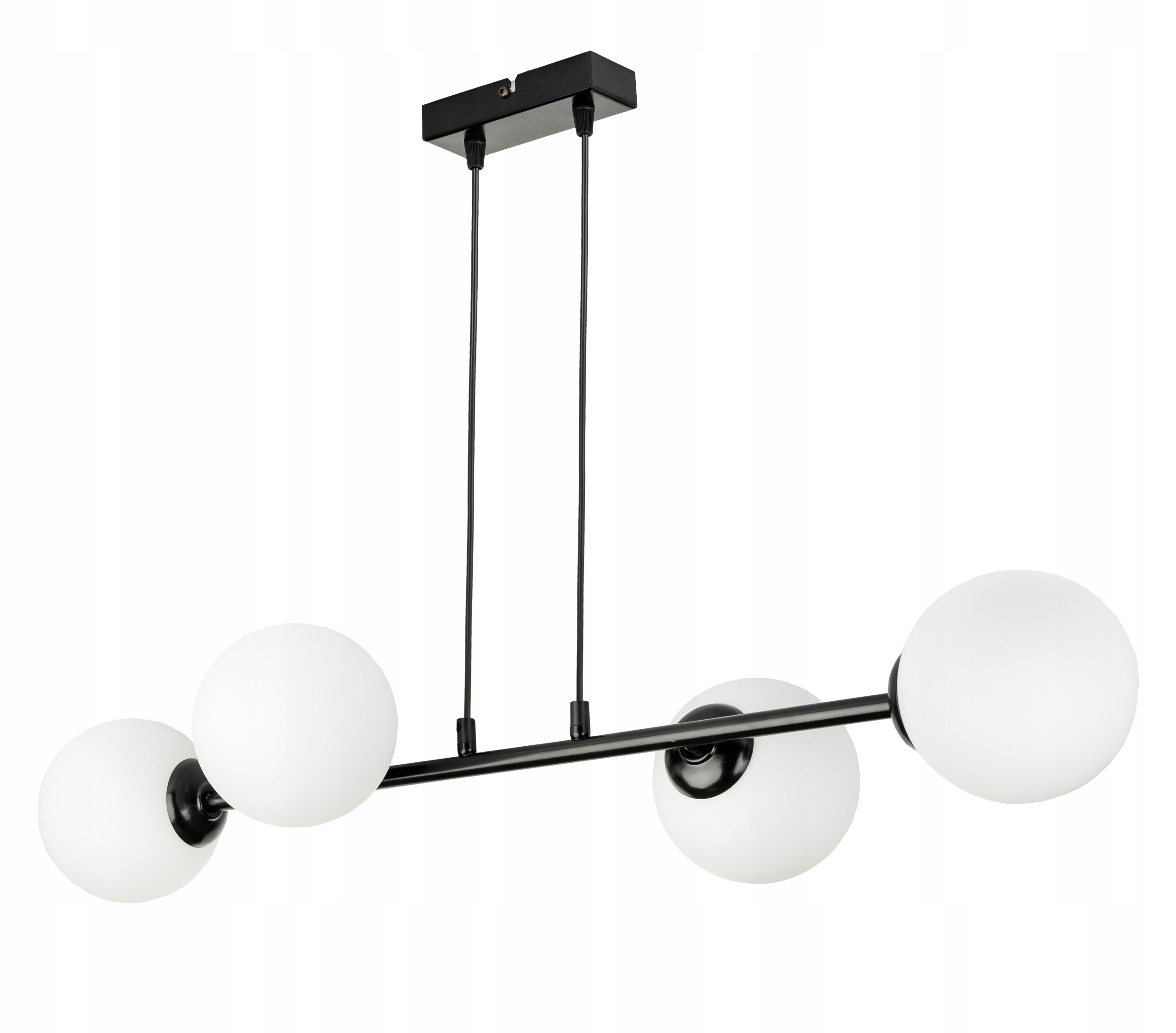 Závěsné Stropní Svítidlo Loftový závěs Jednoduchý Na Skleněné Svítidlo Koule 4 x E27