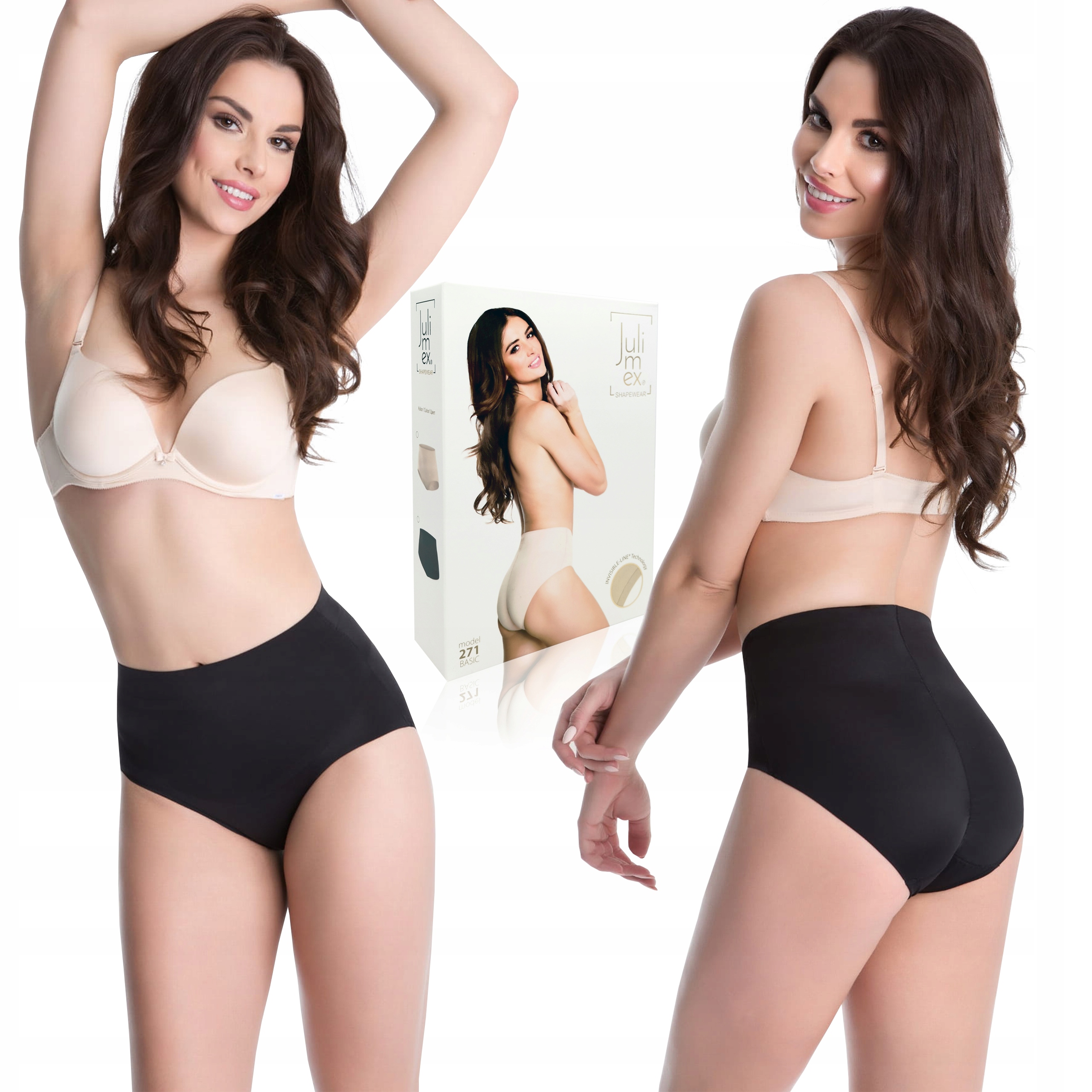 

Julimex Figi 271 Wyszczuplające Czarne XL