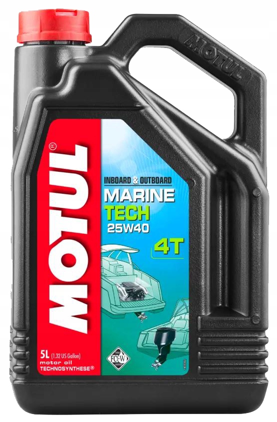 Motul Marine Tech 4T 25W40 5L