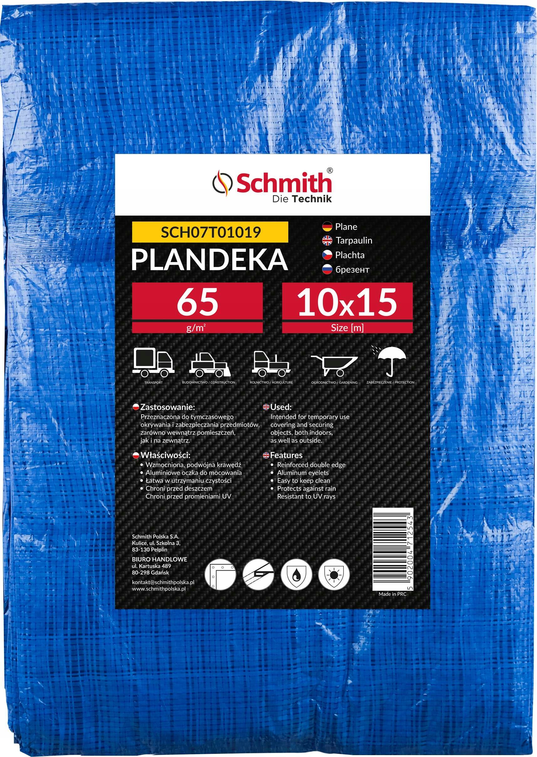 Plachta 65 g 10x15 m
