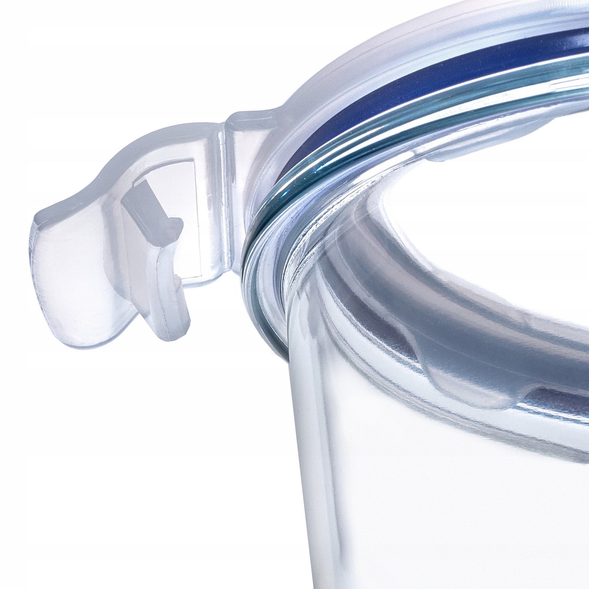 ZESTAW POJEMNIKÓW NA ŻYWNOŚĆ SZKLANE POKRYWKĄ PUDEŁKO BOX OKRĄGŁE 3szt Wysokość 8 cm