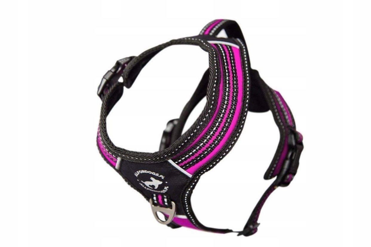 All For Dogs Postroj 3x-Sport Růžový S