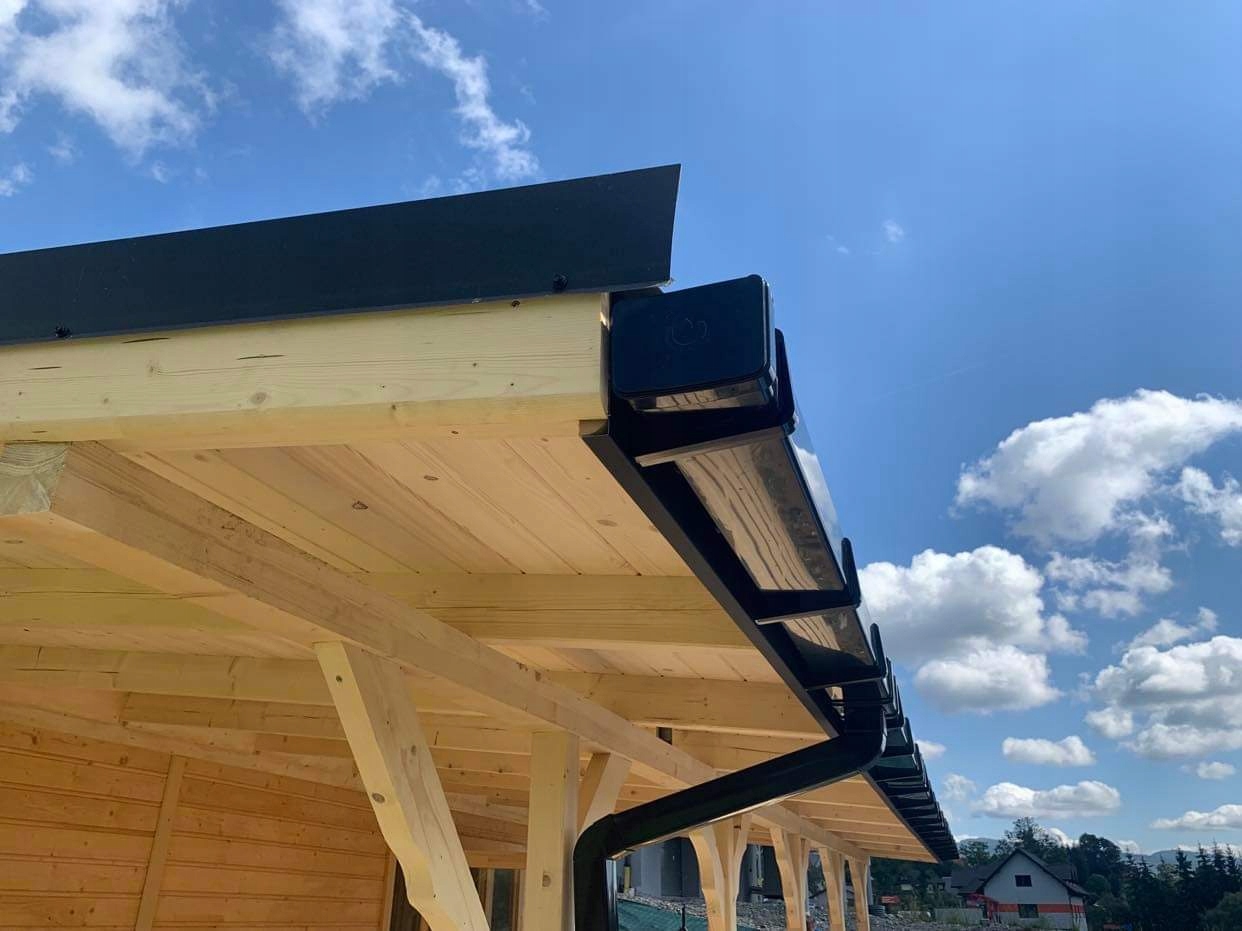 KROP PVC ZŁĄCZKA-MUFA Rura Kwadratowa fi 80 ra7016 Marka Krop