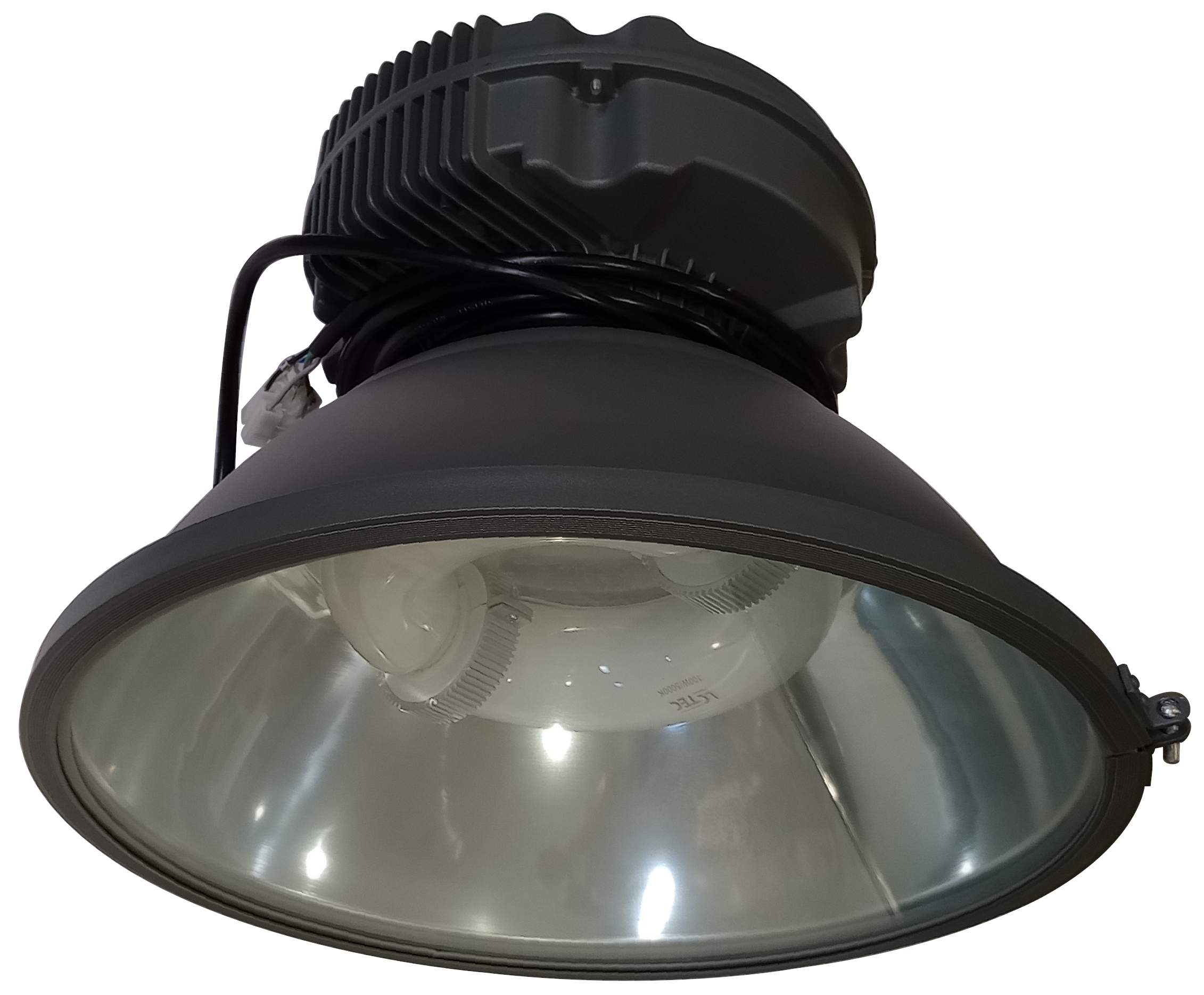LC indukčná, high bay halová skladovacia lampa priemyselná 100W 5000K