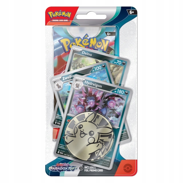 Zestaw kart Pokemon Tcg: S&v Paradox Rift Hydreigon Premium Blister