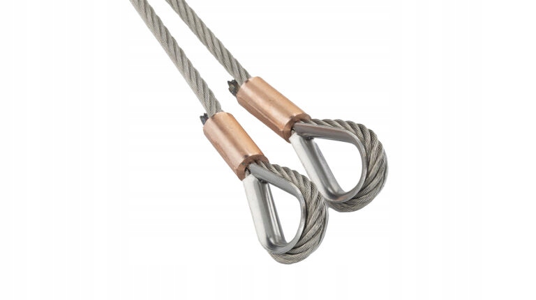 Lina Liny Linka Linki Inox kausza 6mm L=20m brama garażowa segmentowa