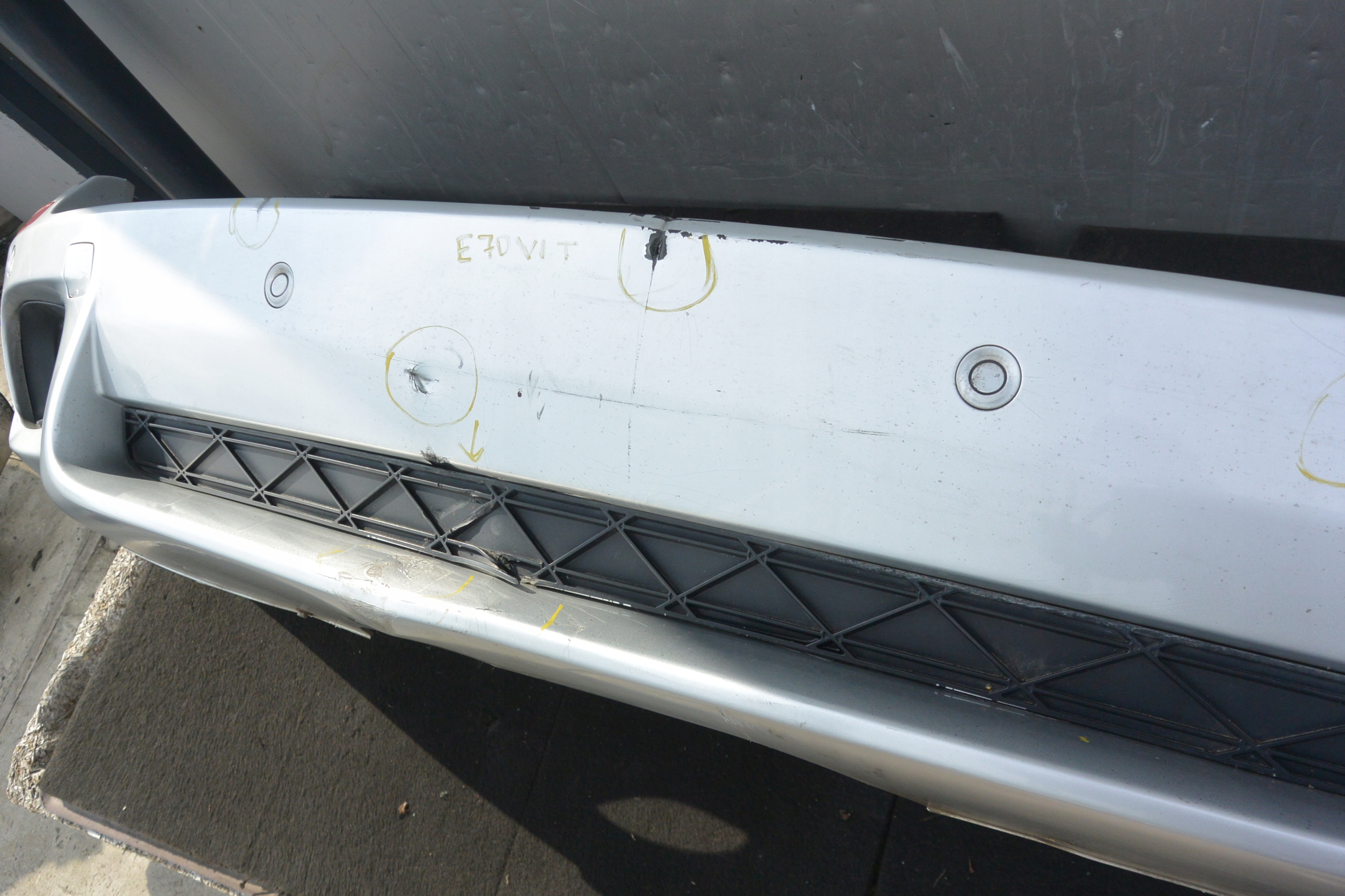 BMW E70 X5 bumper rear part rear MPAKIET 06-10 354/7 complete PDC