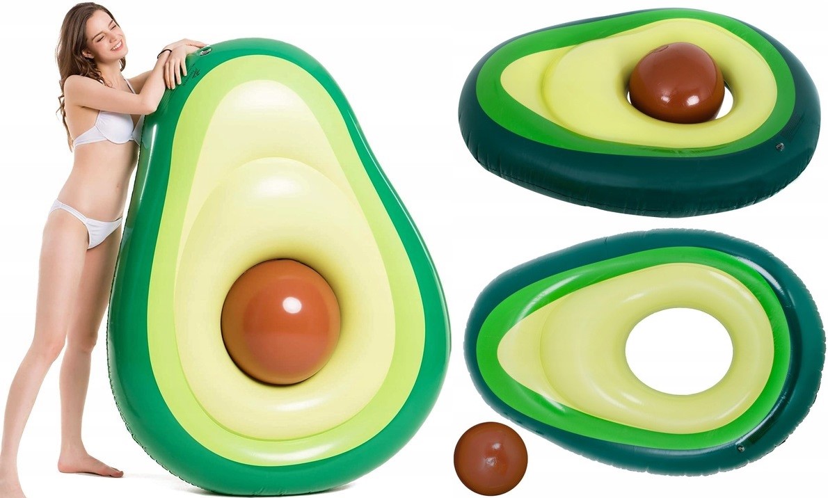 MATERAC DMUCHANY DO WODY PŁYWANIA KOŁO XL + PIŁKA