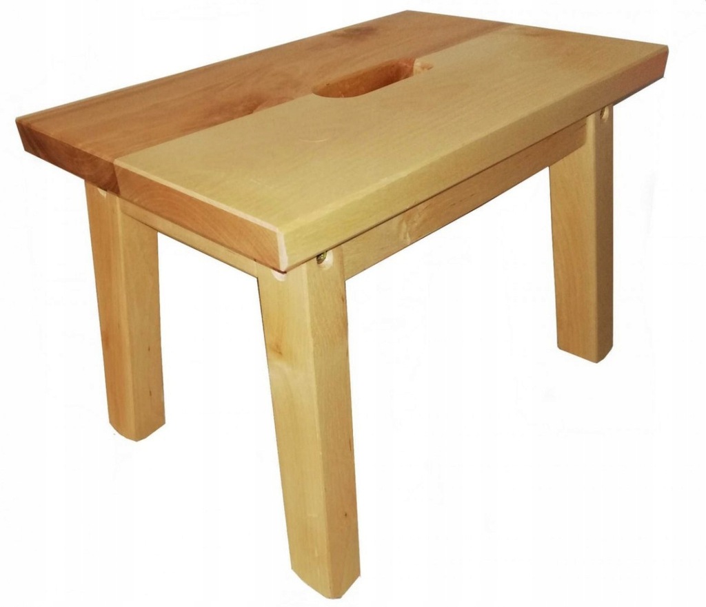 

Ryczka z drewna Bukowego Krzesło Taboret