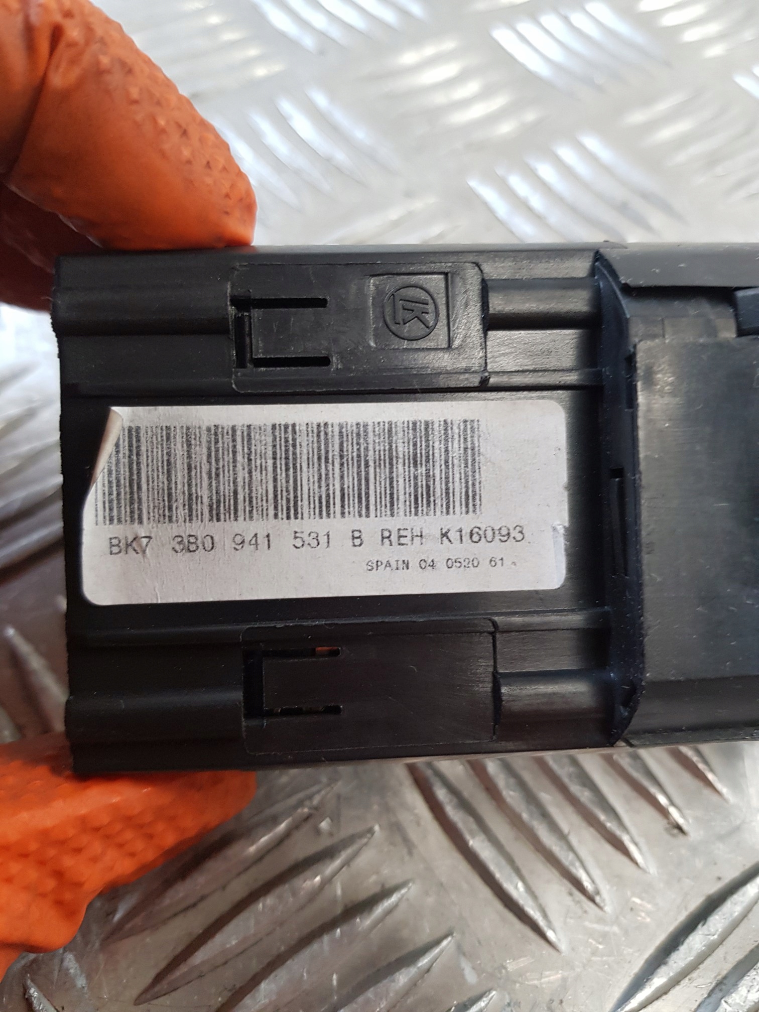 switch light switch 3B0941531B SKODA FABIA II