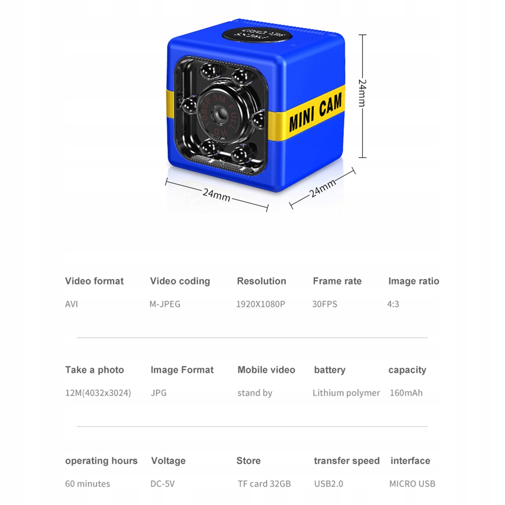 Kamera wideo na podczerwień Marka bez marki