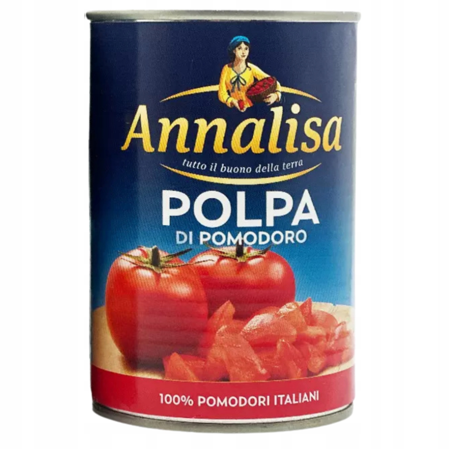 Levně Annalisa Rajčata Polpa Di Pomodoro Vynikající chuť rajčat 400 g
