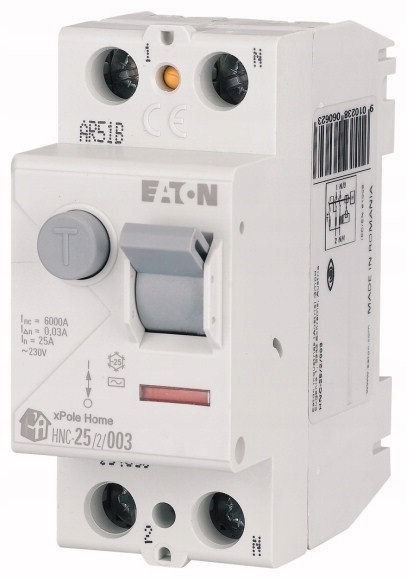 

Wyłącznik Różnicowoprądowy 2P 63A 30mA Ac Eaton