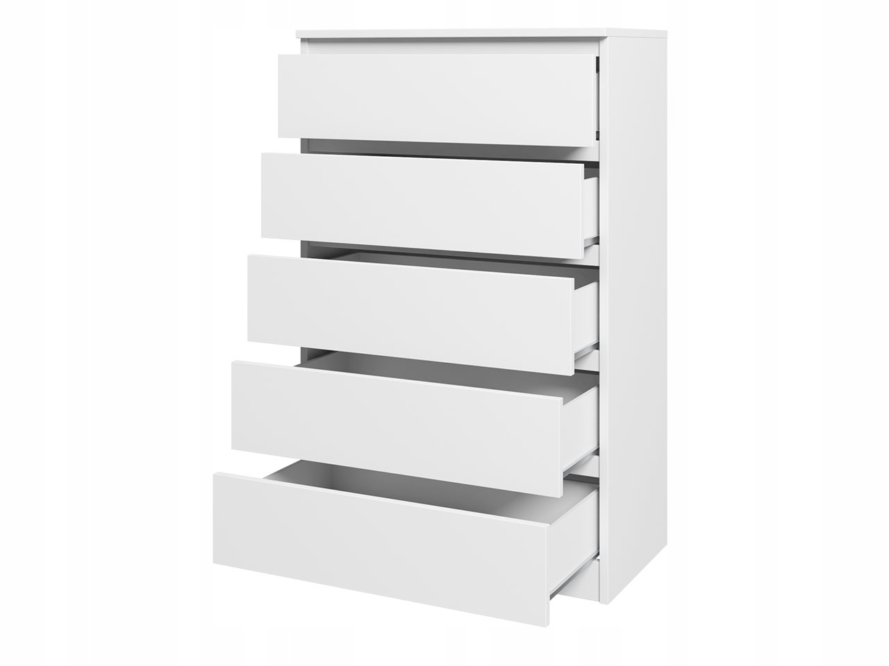 KOMODA z szufladami Monza M5 - BIAŁA SZAFKA meble Kod producenta OK5