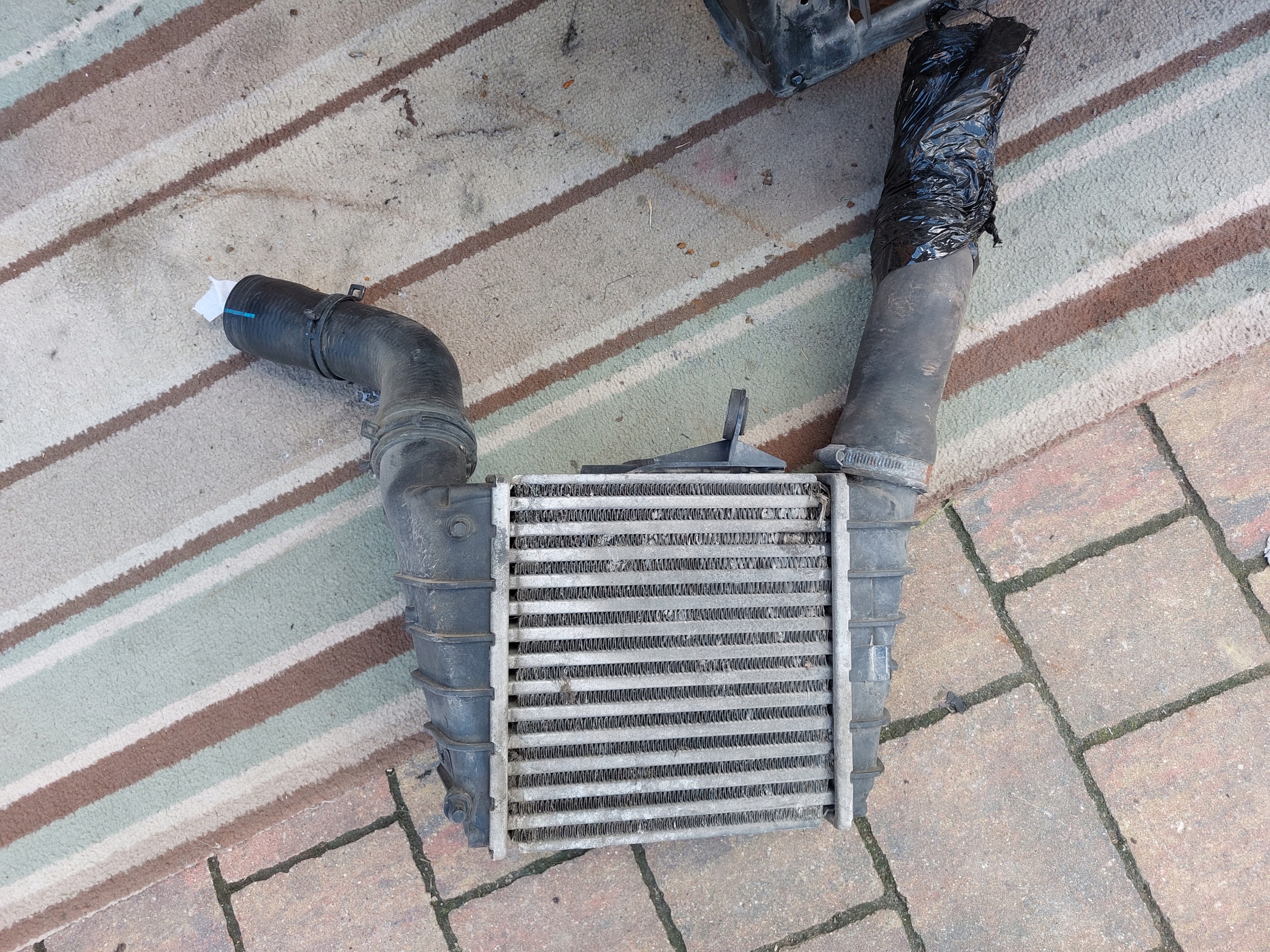 support panel for radiators SKODA FABIA II 1.4 TDI 10r