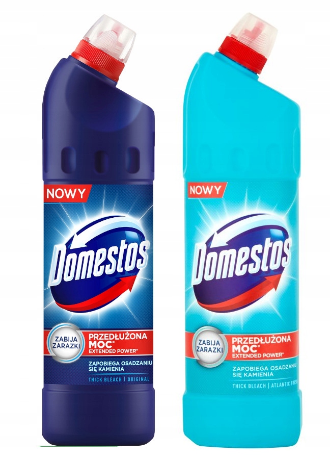 DOMESTOS ŻEL WC ZESTAW 2x1L ORIGINAL+ ATLANTIC