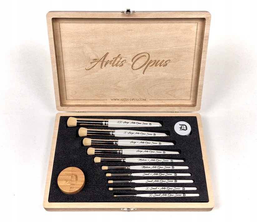 Artis Opus - Series D-PLUS Complete 10-Brush Set / zestaw pędzli