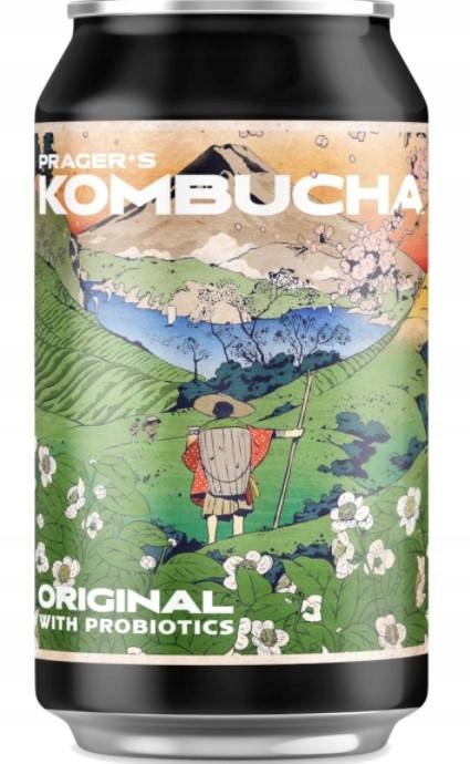Levně Kombucha Original 330 ml Prager's