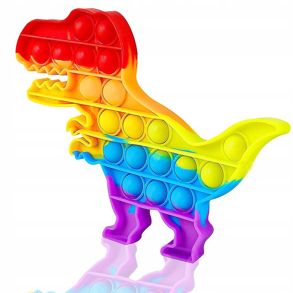 

Zabawka Sensoryczna Push Bubble Pop It Dinozaur