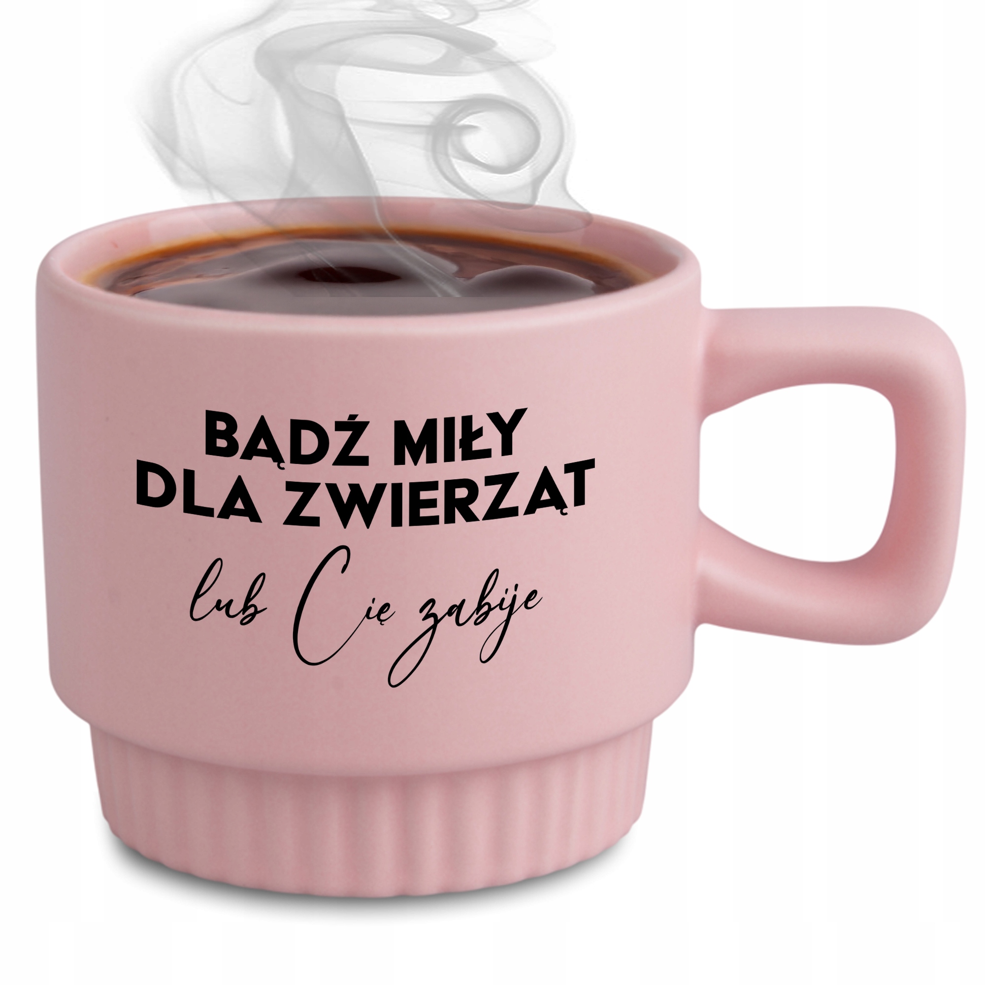 Ryhovaný Hrnček, Elegantný Darček Do Práce V Kancelárii, Ružový Alebo Príjemný Pre Zvieratá