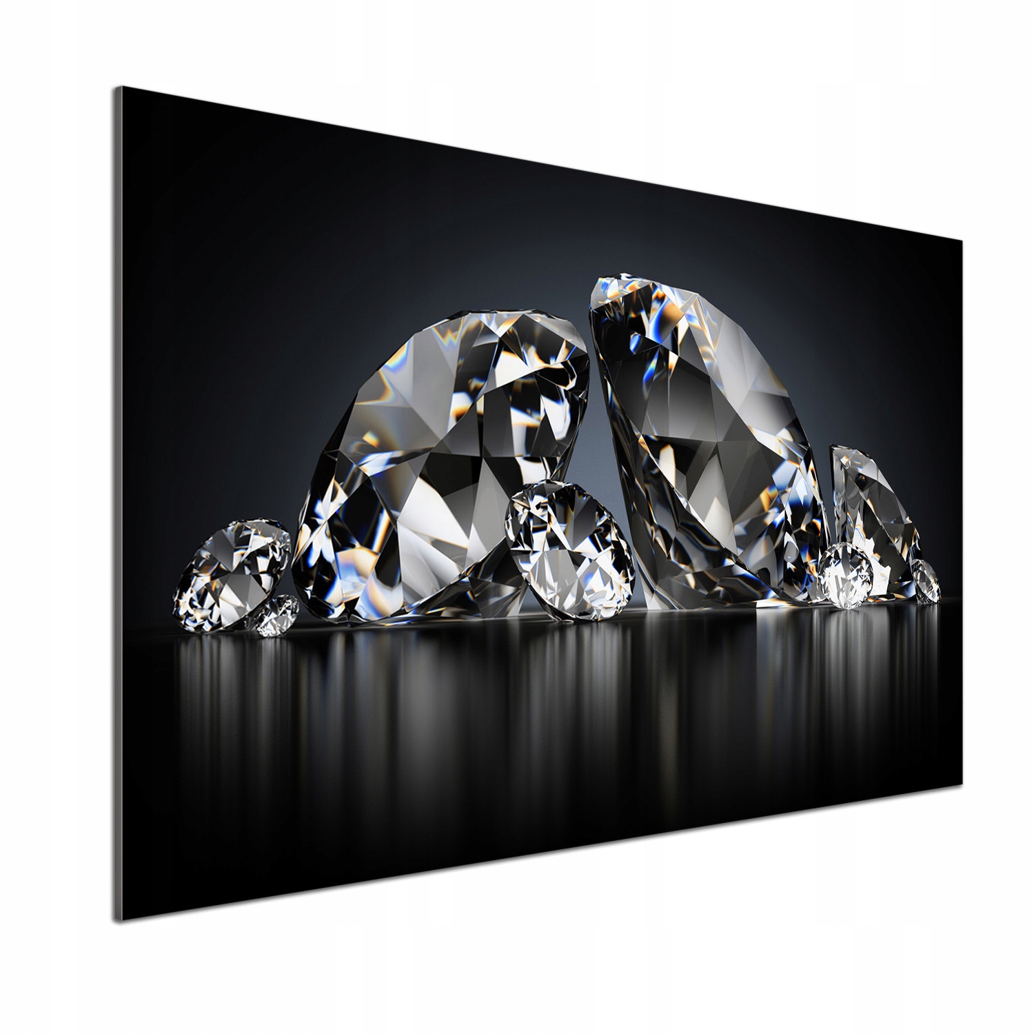 Panel mezi nábytkem v kuchyni Diamanty 100x70 Lepidlo