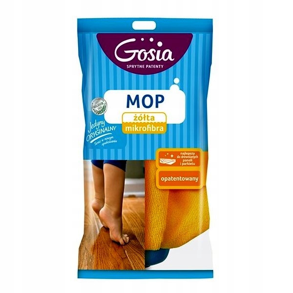 

Gosia Mop żółta mikrofibra końcówka 1szt