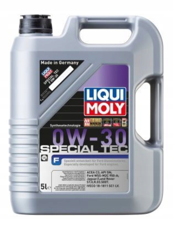 Olej Liqui Moly 0V30 5 L Special Tec F Wss M2C 950A STJLR.03.5007