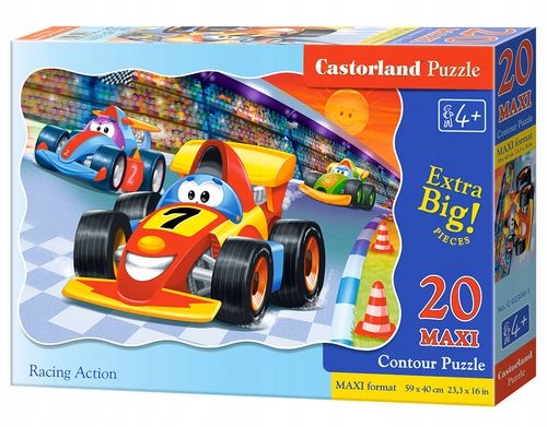 

Puzzle 20 maxi Rajd Zabawka