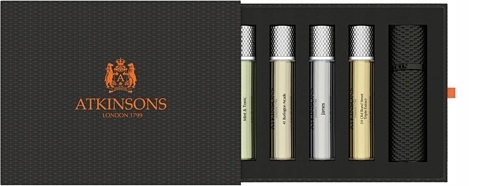 Atkinsons Sada 4 unisexových miniatur cestovní pouzdro na parfém