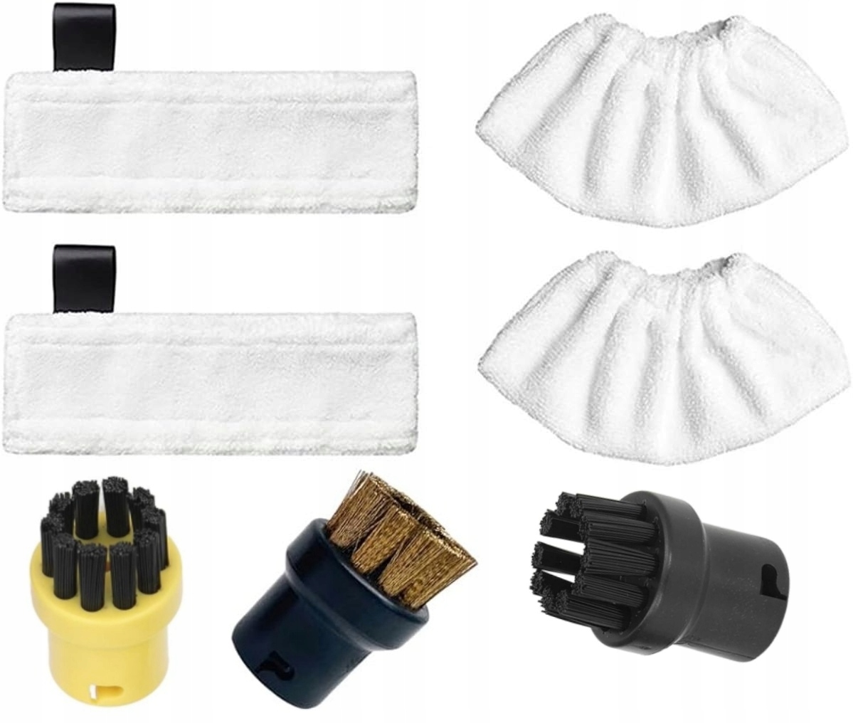 Kit Accessori Per Kärcher Easyfix SC2, SC3, SC4 E SC5 - Accessori Pulitore A Vapore - 11 Pezzi Panni In Microfibra Di Ricambio 84179788