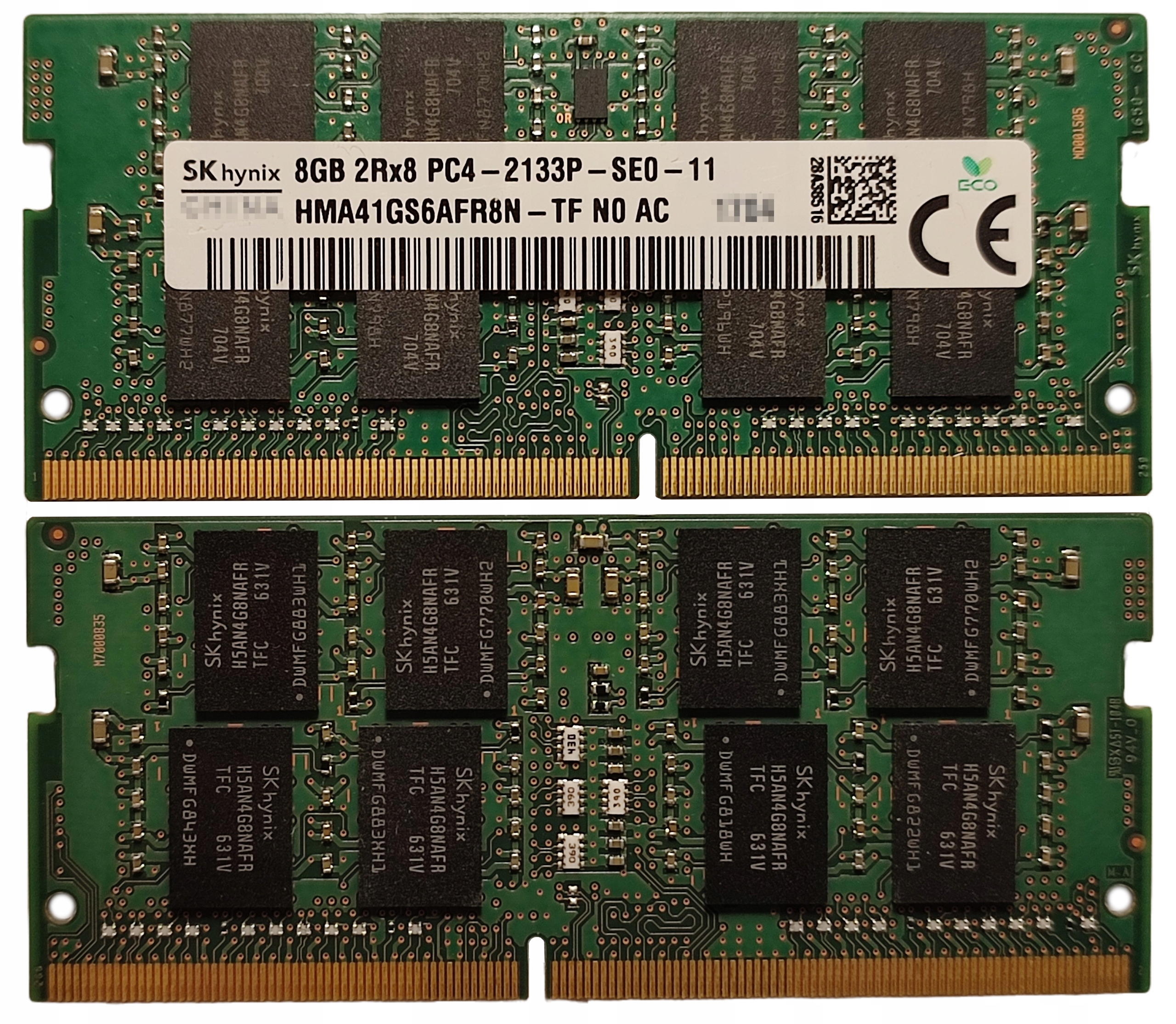 (n) 8GB 1*8GB Hynix 2133MHz 1,2V HMA41GS6AFR8N-TF