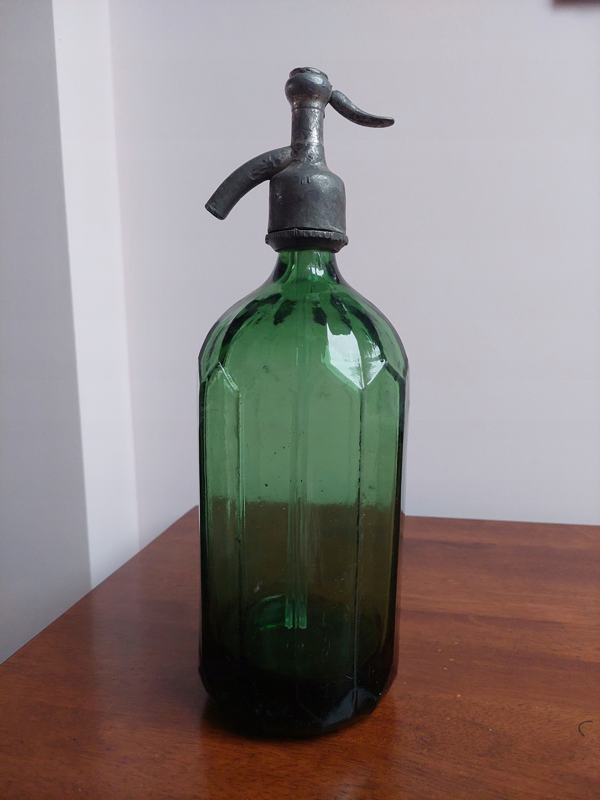 ДОВОЕННЫЙ СТЕКЛЯННЫЙ СИФОН