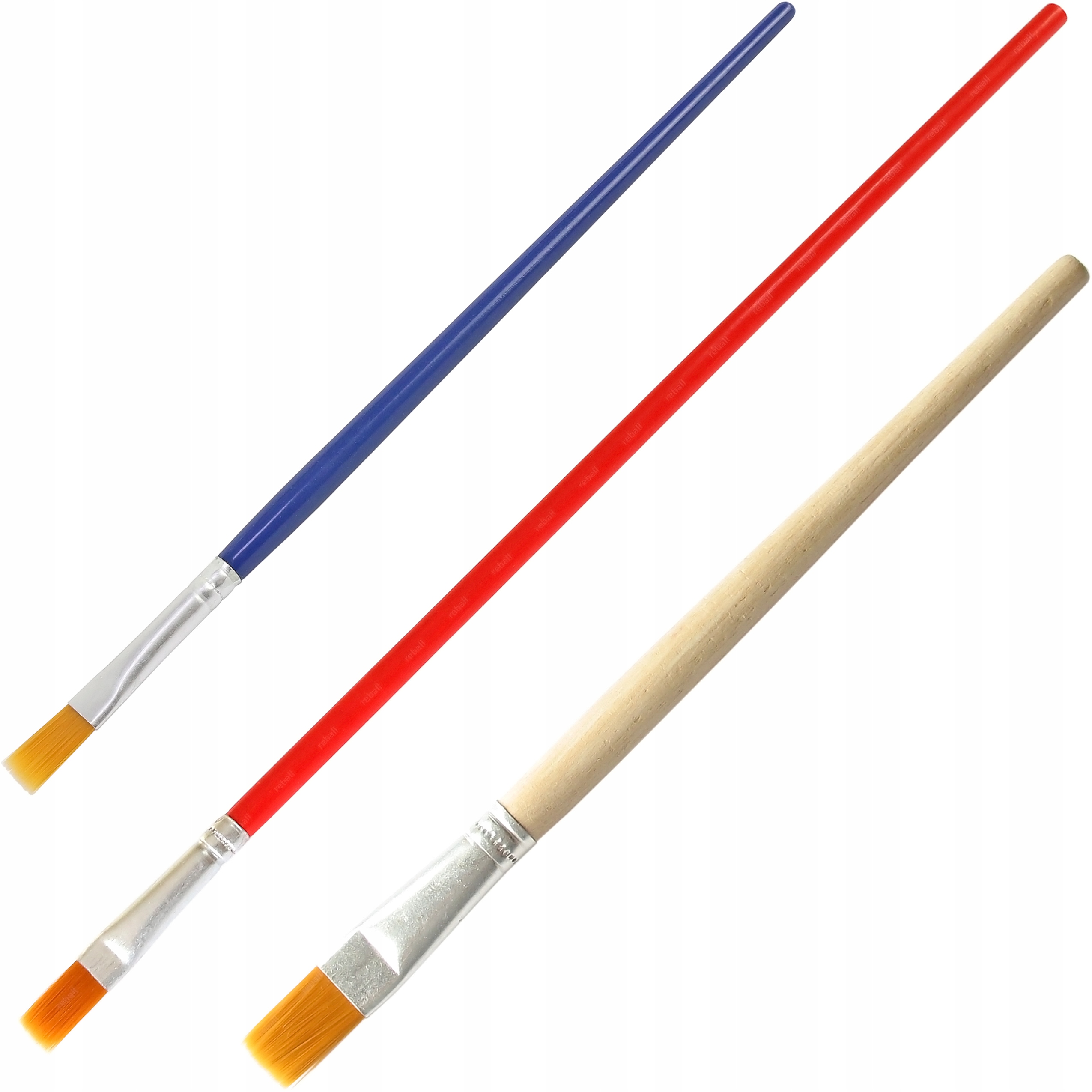 3x PĘDZEL ESD MIĘKKIE WŁOSIE DO PAST FLUXÓW