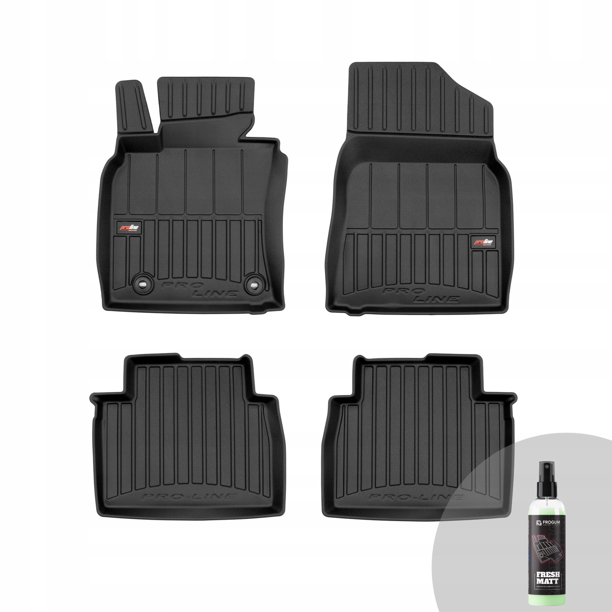 Frogum 3D rohože do auta pre Toyota Camry VIII 2018-2024