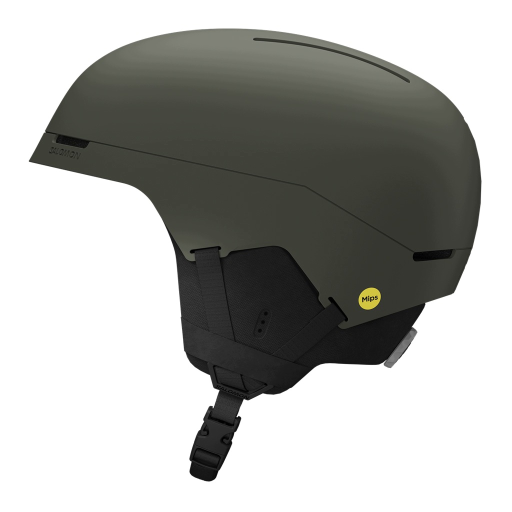 Lyžařská přilba Salomon Brigade Index Mips Šedá, velikost L (59-62 cm)