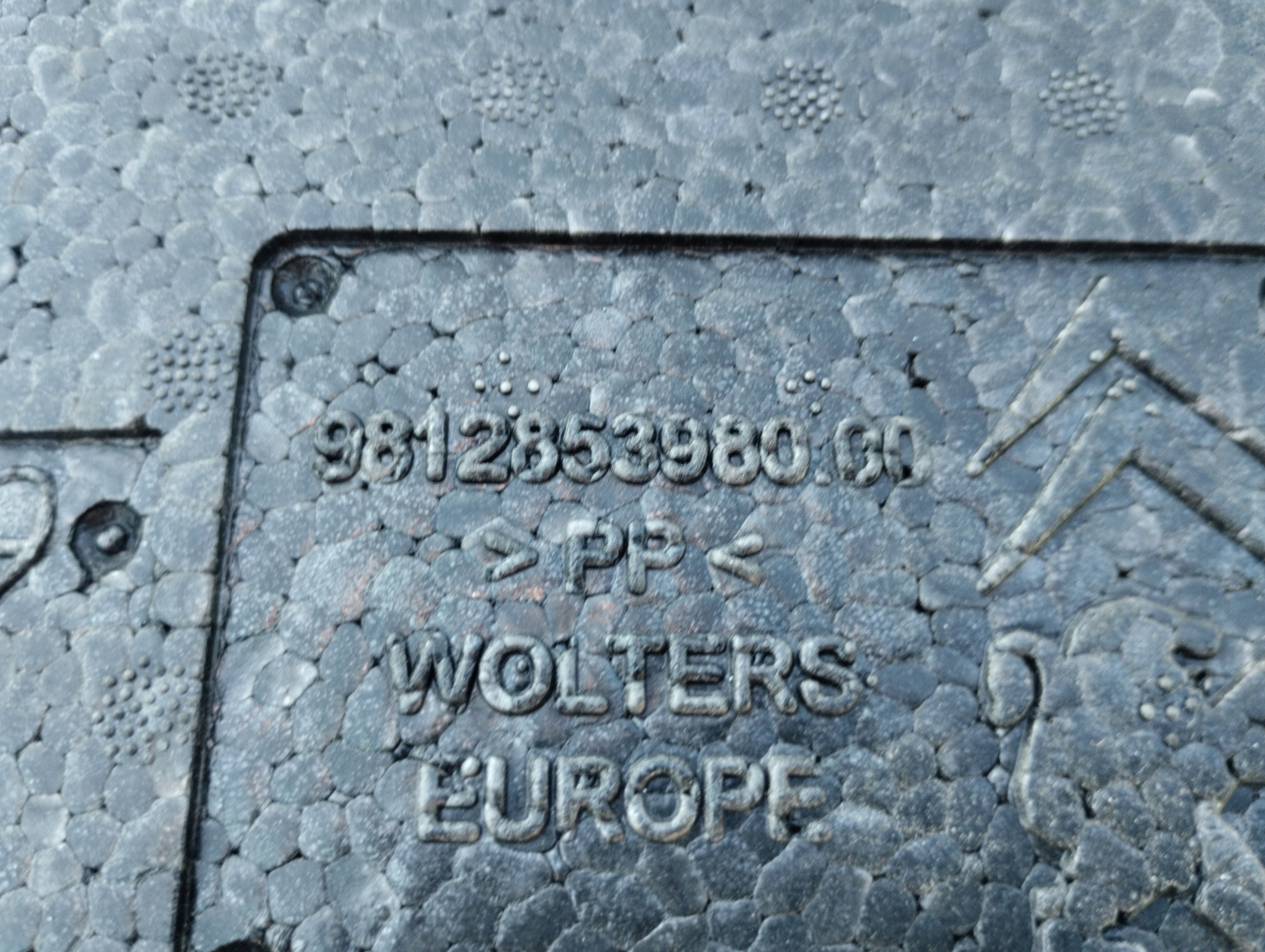 CITROEN C3 III floor polystirene stand