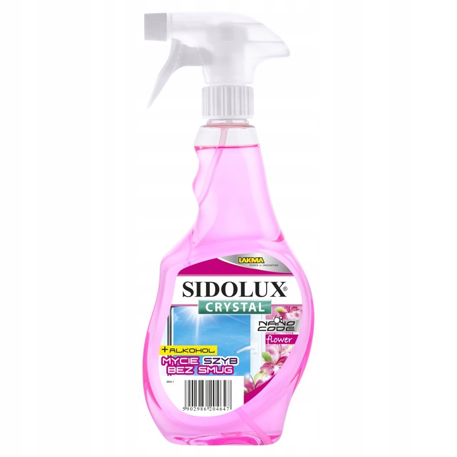 

Sidolux płyn do mycia okien szyb luster flower 0,5