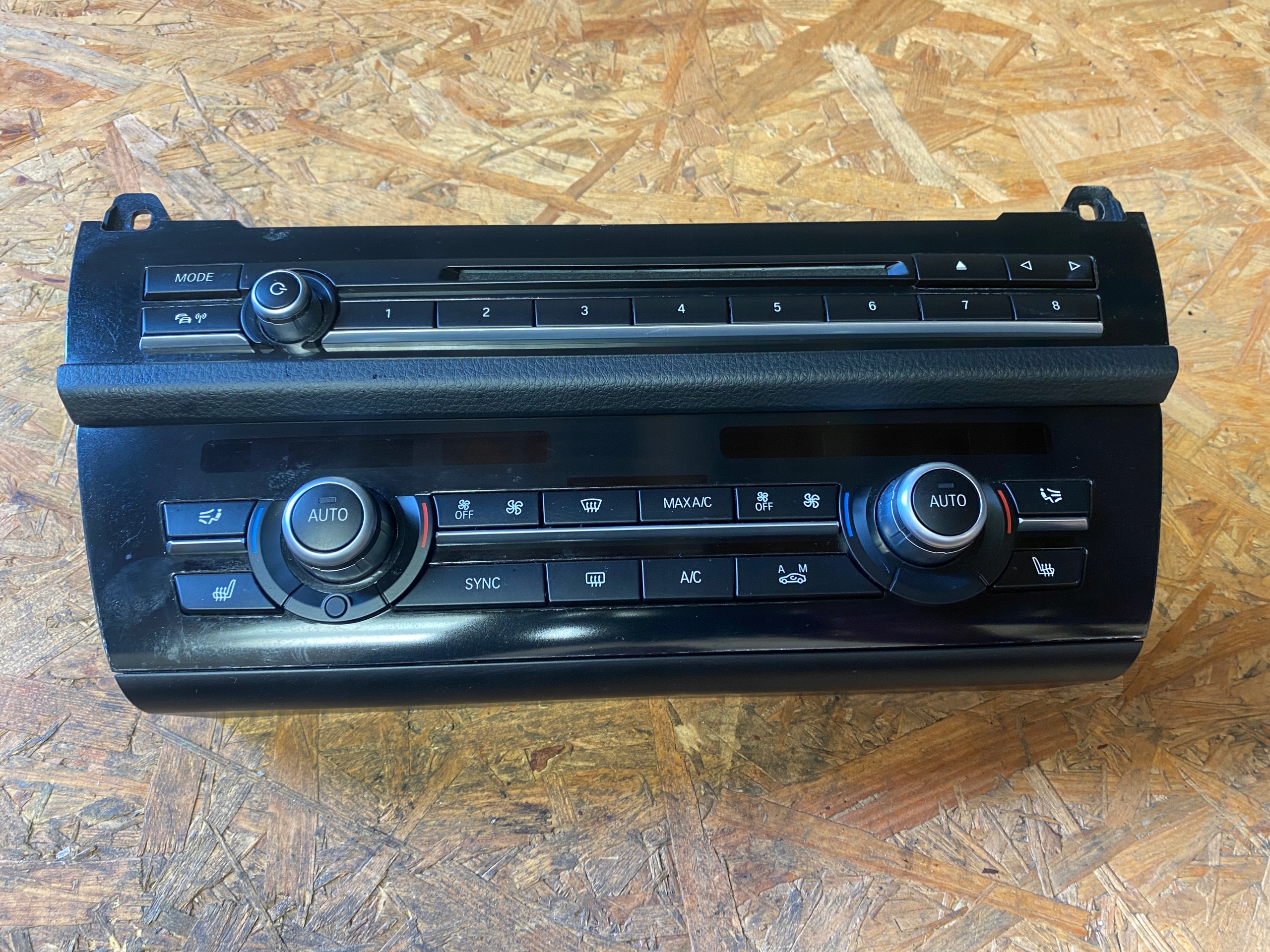 BMW F10 F11 панель кондиционера радио 9331829