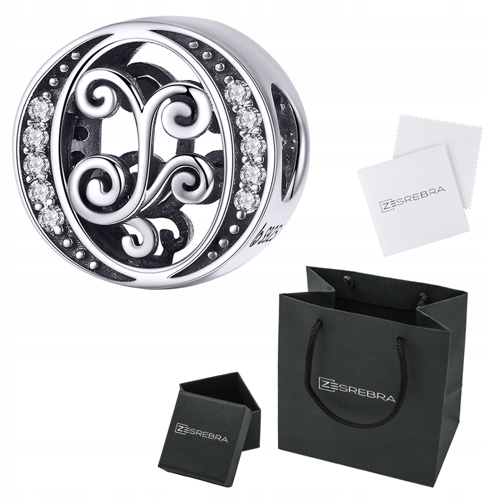 

Charms Litera O do Pandora srebro 925 S925