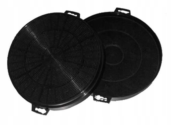 Okap kuchenny WYSPOWY SZKŁO CZARNY 60cm WISZĄCY Kolor dominujący czarny