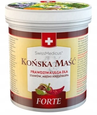 

Końska Maść Rozgrzewająca Forte Herbamedicus 500ml