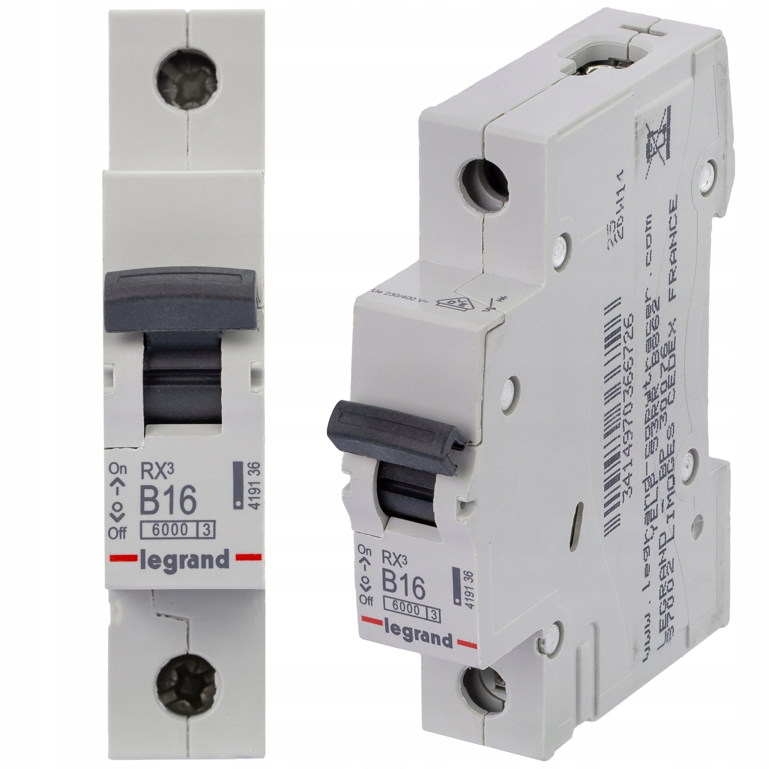 Bezpiecznik nadprądowy LEGRAND RX3 16A 419136 S301