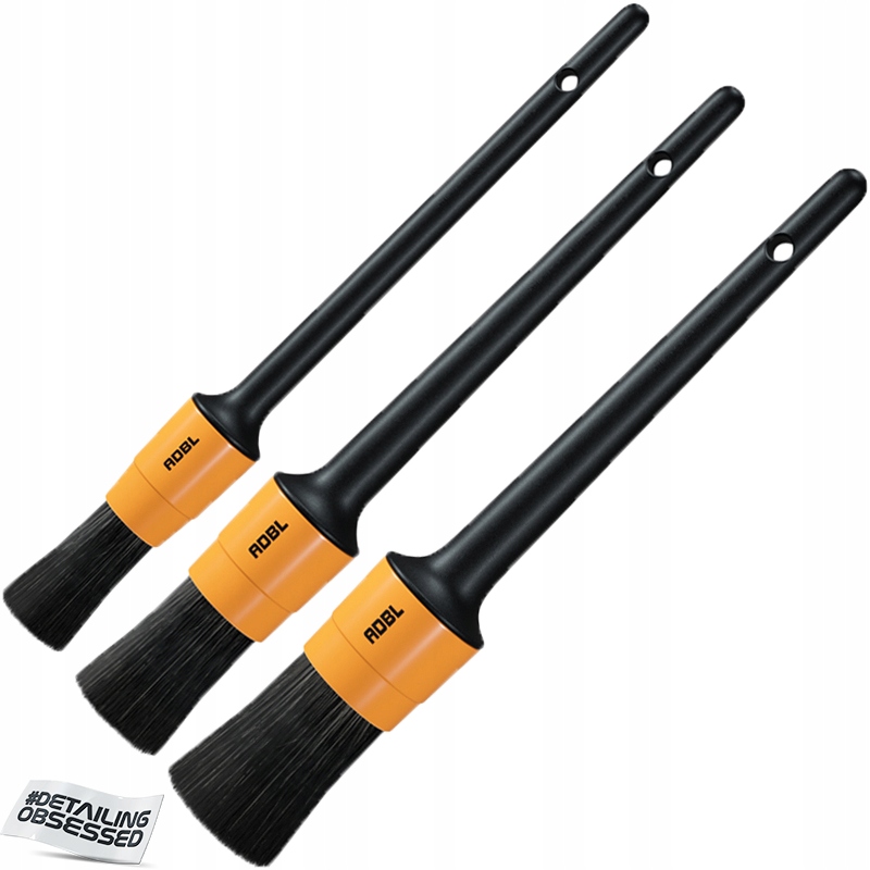 

Pędzelki Adbl Round Detailing Brush 3szt Zestaw