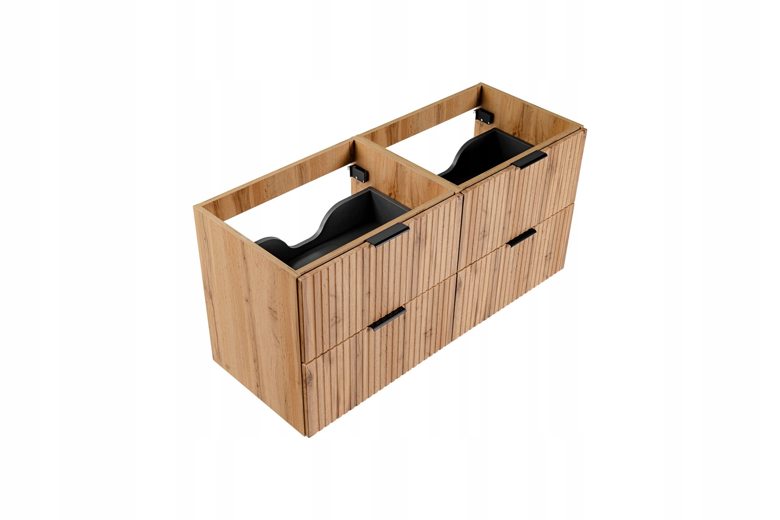 SZAFKA ŁAZIENKOWA 120 CM ADEL OAK Głębokość mebla 46 cm