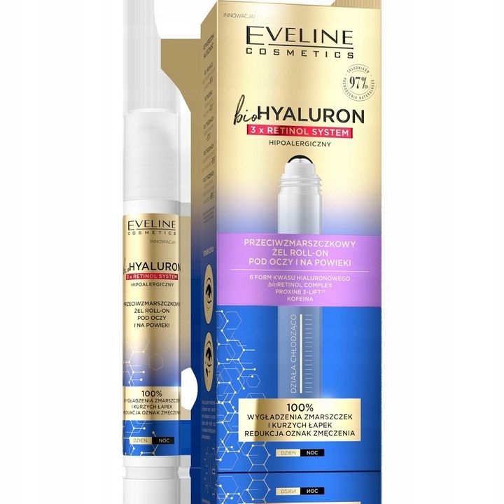 

Eveline Biohyaluron 3XRETINOL Roll-On Pod Oczy
