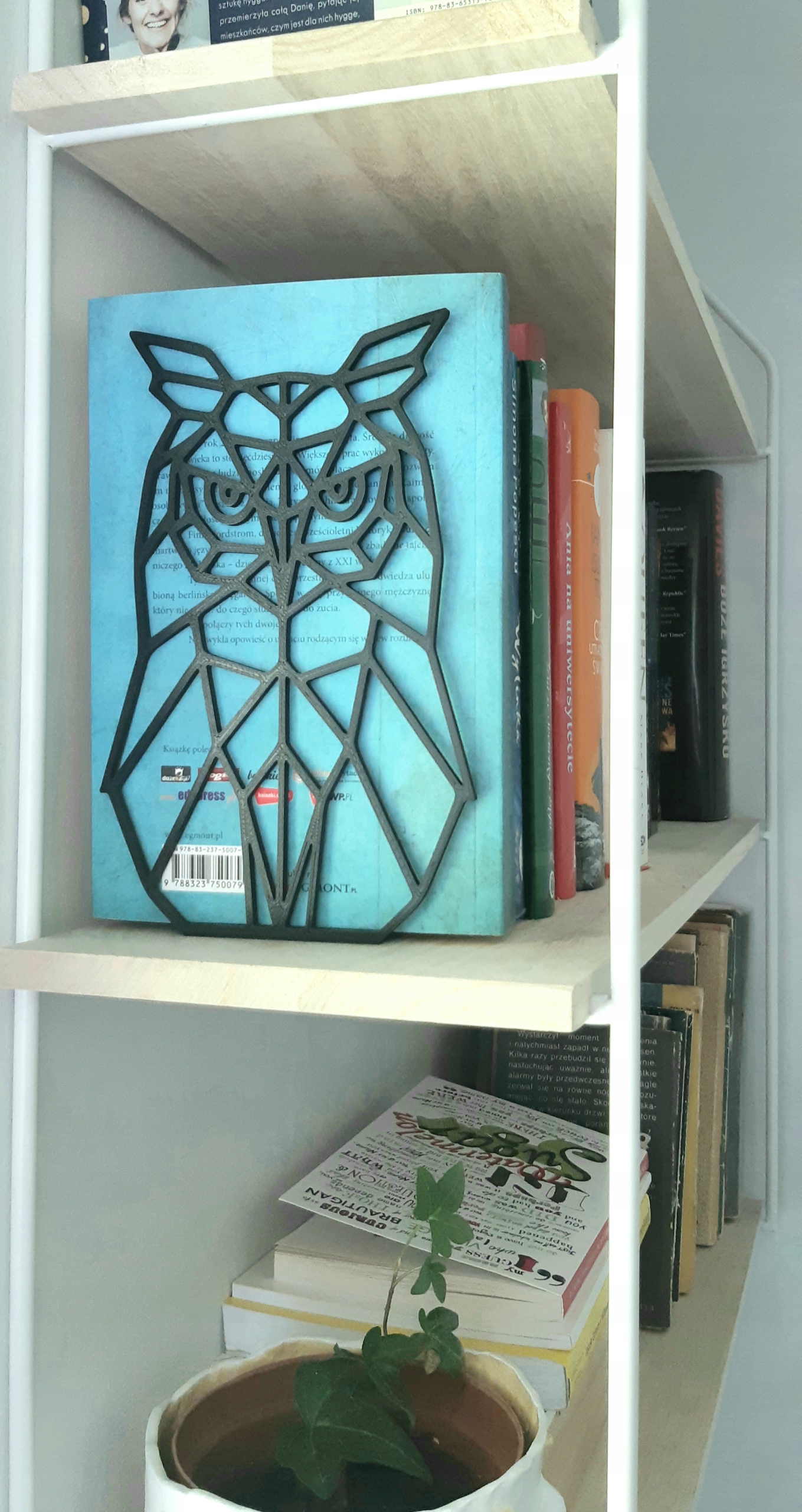 PODPÓRKA DO KSIĄŻEK STOJAK NA KSIĄŻKI SOWA 20cm Kod producenta PODPÓRKA STOJAK NA KSIĄŻKI SOWA 20cm