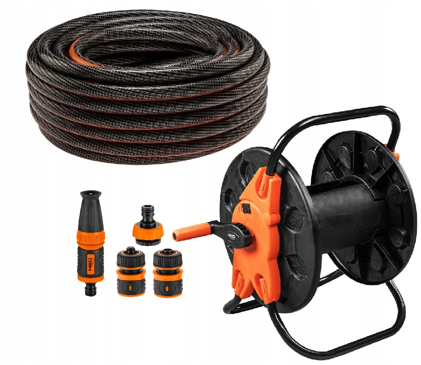 Neo Záhradná Hadica 1/2 x 20M 6-VRSTVOVÁ Spojky Vozík